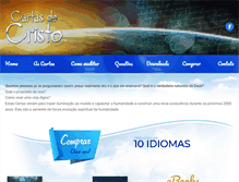 Tablet Screenshot of cartasdecristobrasil.com.br